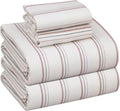 RUVANTI Flannel Sheets Full Size - Breathable 100% Cotton Comfort