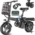 Folding Electric Bike for Adults and Teens 560W 24MPH - Compact