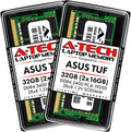 A-Tech 32GB (2 x 16GB) DDR4 2400MHz SODIMM Kit - Faster Multitasking