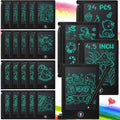 LCD Mini Writing Tablet 24 Pack for Kids - Compact 4.5in Doodle Pads