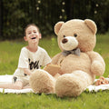 55 in Giant Teddy Bear Brown Plush - Extra Soft Cuddle Buddy