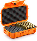 100-Round Pistol Ammo Case for 5.7/9mm/.40/.380 - Lockable USA Made