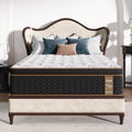 Queen Mattress 12-Inch Deluxe Hybrid Mattress - Fiberglass-Free