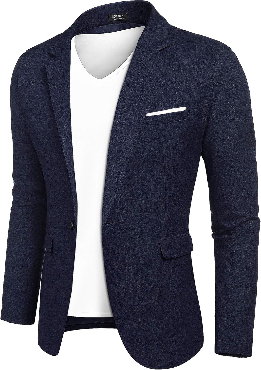 COOFANDY Men's Slim Fit Blazer for Casual and Formal Wear
