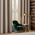 100% Blackout Curtains 108 in Long Panels Set - True Room Darkening