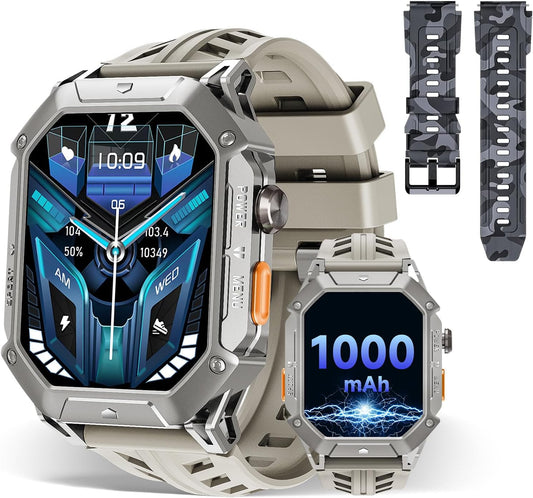 Longest-Lasting Smartwatch: OUKITEL BT80 - 100 Days Battery Life