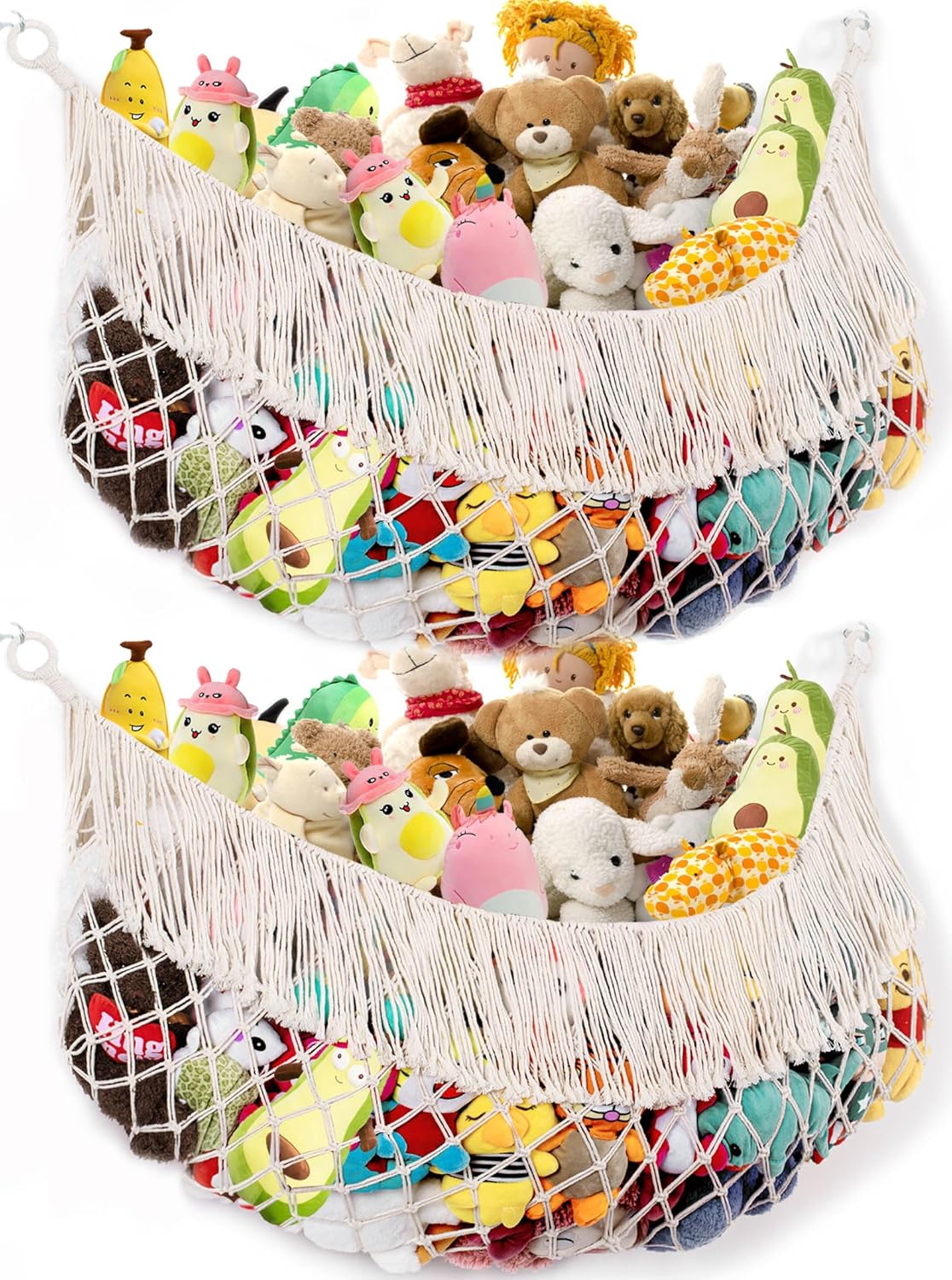 Extra Large Stuffed Animal Hammock for Clutter-Free Spaces