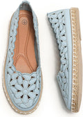HEAWISH Womens Ballet Flat Daisy Round Toe - Comfortable Everyday