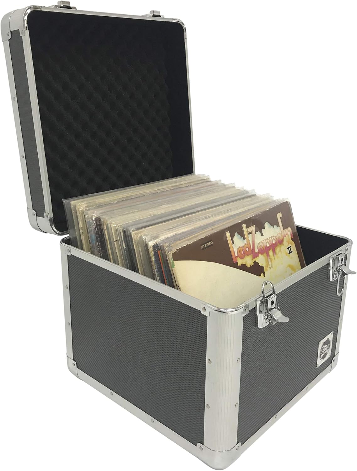 Classic Acts Vinyl Record Album Storage Case for 75 Records