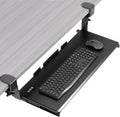 VIVO Large Height Adjustable Under Desk Keyboard Tray - Save Desk