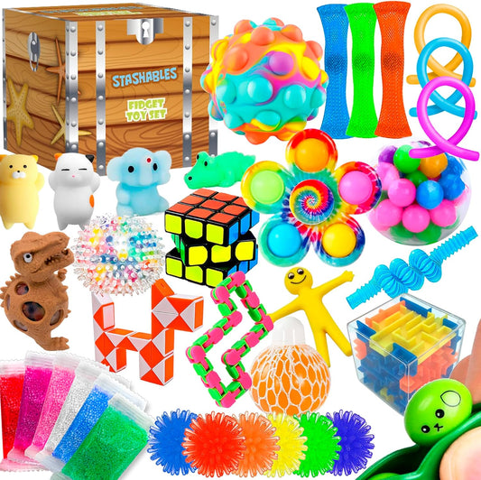 35pc Sensory Fidget Toys Pack - Stress Relief & Fun!