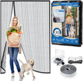 Heavy Duty Door Screen Magnetic Closure - Thick Fiberglass, Pets