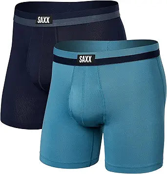 SAXX Men's Sport Mesh Boxer Briefs - Ultimate Comfort & Fit