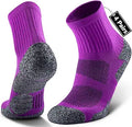 CWVLC Cushioned Compression Sport Quarter Socks 4-Pack - Targeted