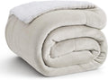 Cozy Sherpa Fleece Throw Blanket by Bedsure for Soft Comfort