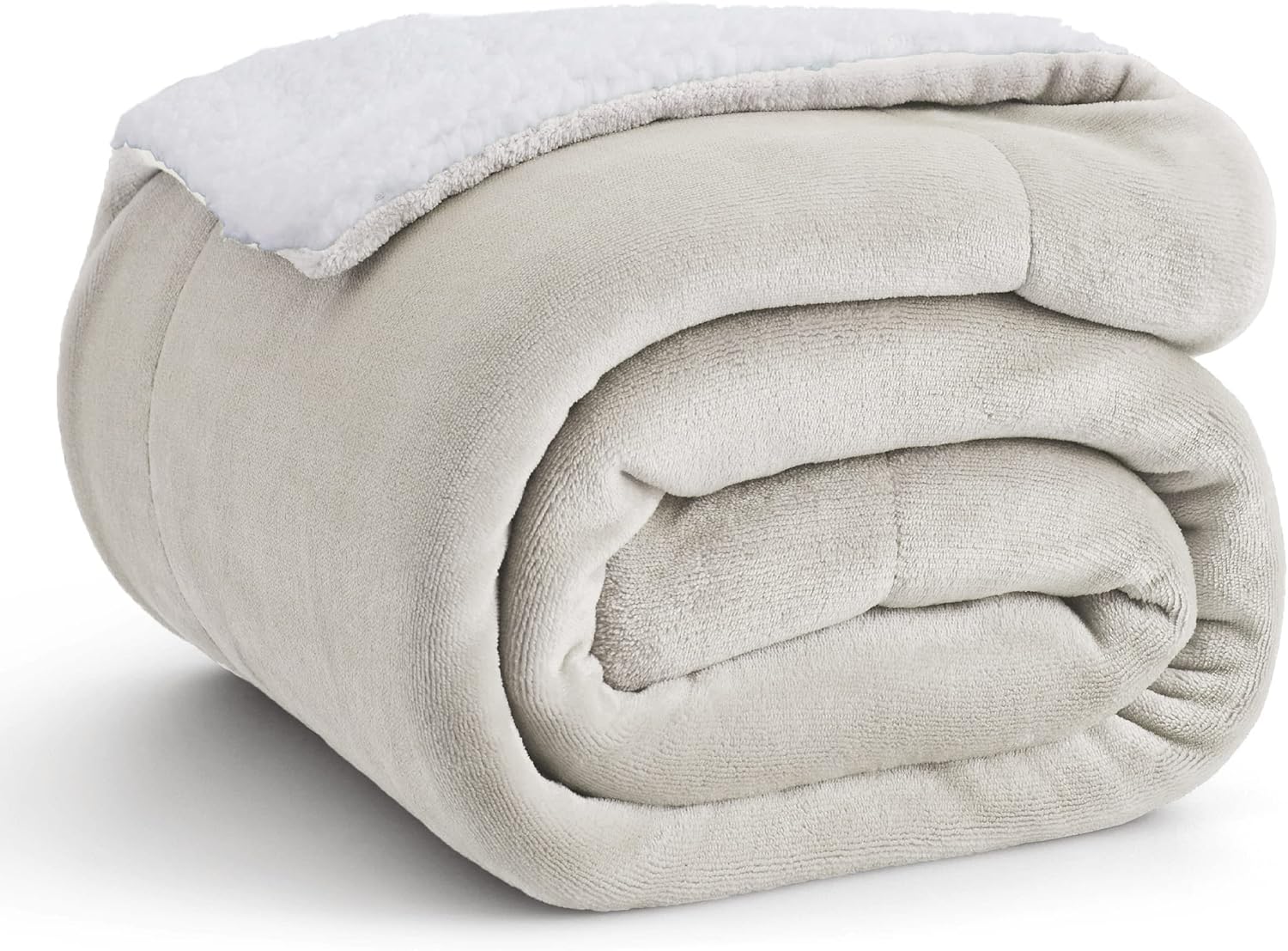 Bedsure GentleSoft Sherpa Fleece Throw Blanket for Cozy Comfort