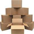 UBOXES Medium Moving Boxes 18in x14in x12in Pack of 10 - Sturdy
