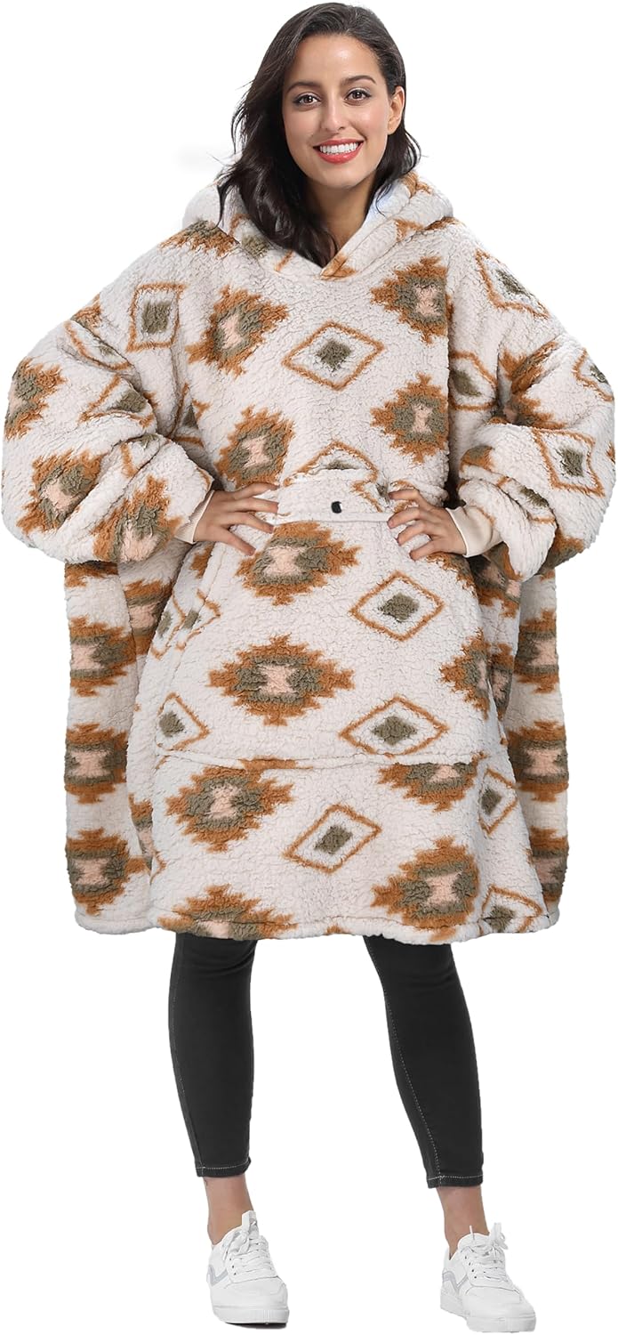 Tirrinia Cozy Oversized Hoodie Blanket - Ultimate Comfort!