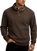 Mens Corduroy Fleece-Lined Sweatshirt Pullover - Warm Casual Style any