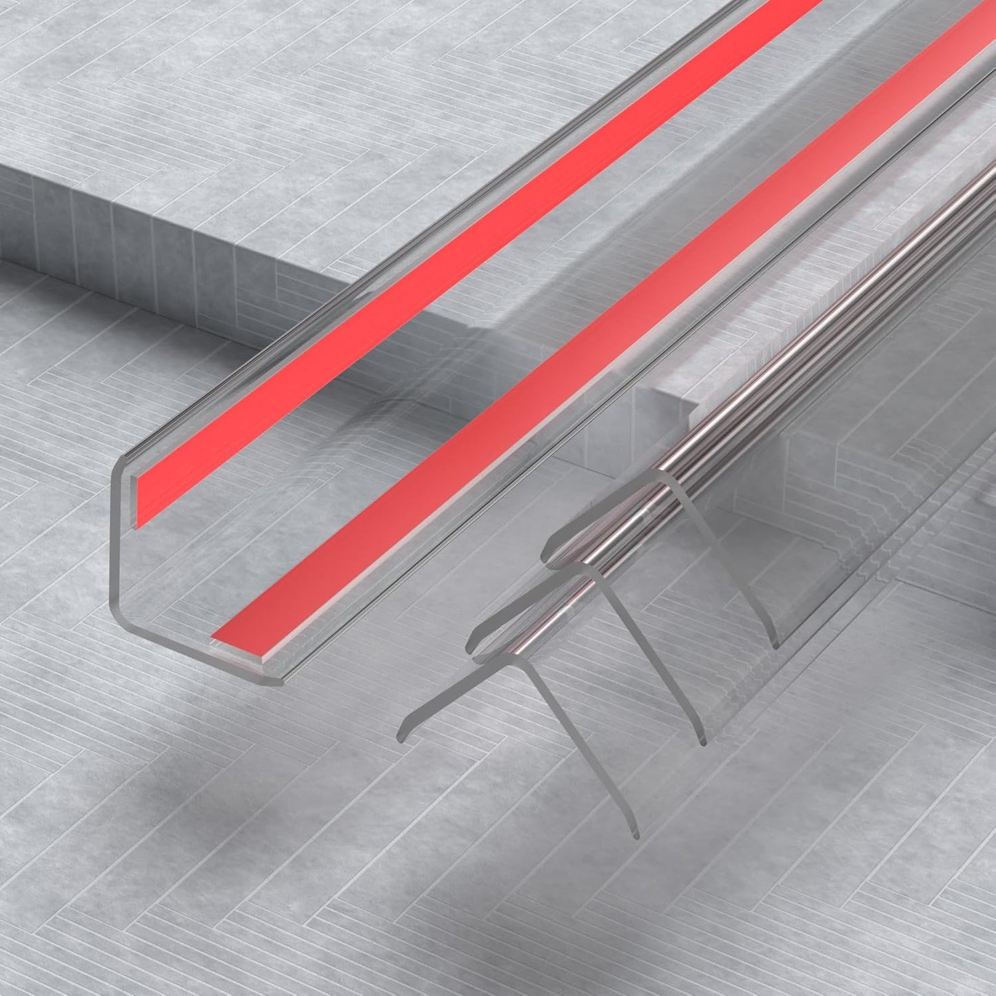 Clear Wall Corner Protector - 5pcs Self-Adhesive Edge Guards