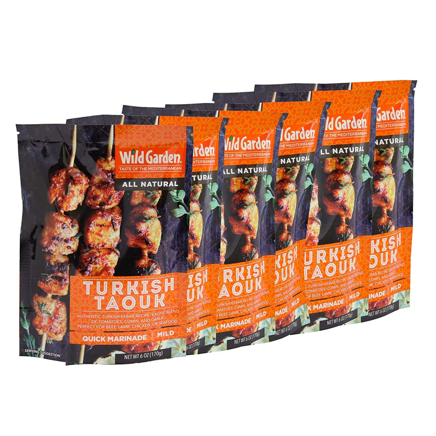 Wild Garden Gourmet Turkish Taouk Marinade for Grilled Chicken