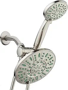 AquaDance High-Pressure Rainfall Shower Combo with Microban Protection