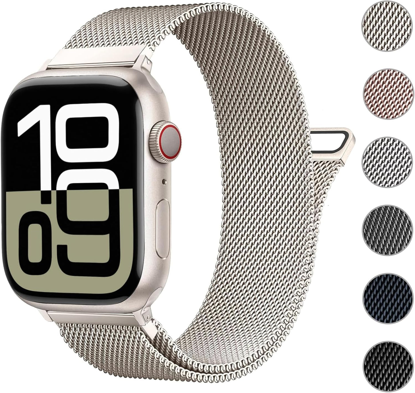 LontL Magnetic Milanese Loop Apple Watch Band