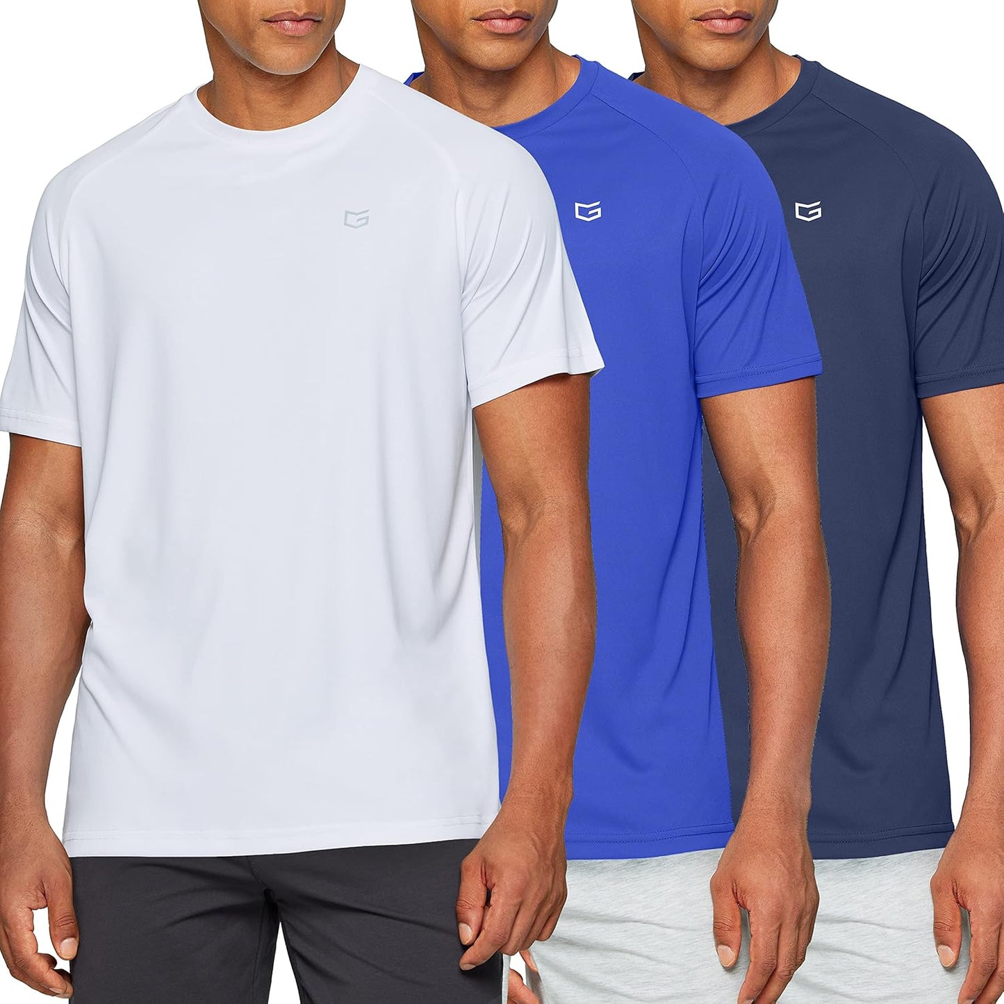 G Gradual Men's Workout Quick Dry T-Shirts for Gym and Sports