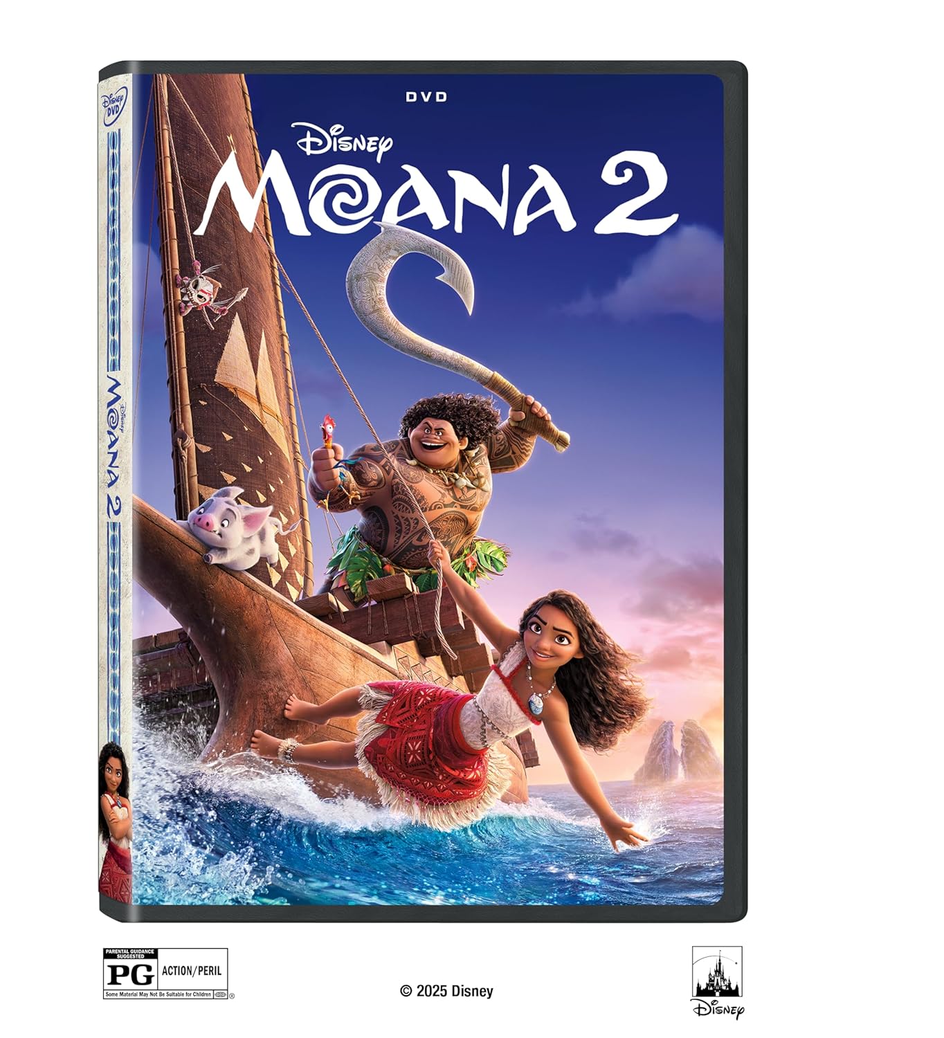 Moana 2 DVD - A Magical Adventure for the Whole Family