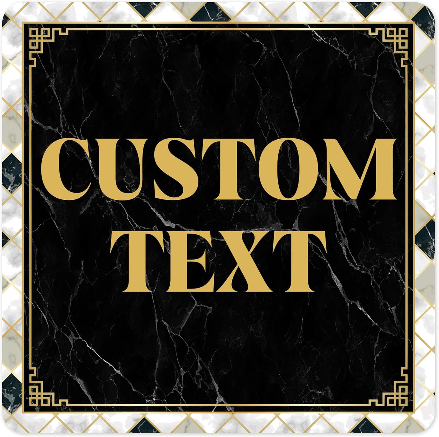 Custom Street Sign with 11 Font Colors and 22 Sizes Available
