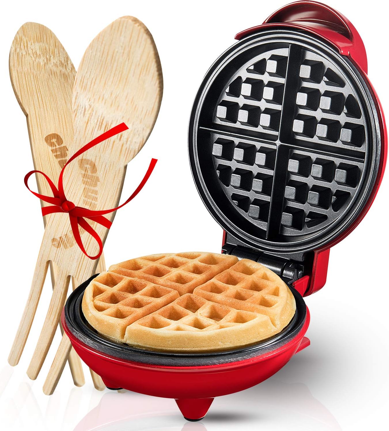 Burgess Bros Mini Churwaffle Maker - Versatile 4 Treats!