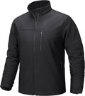 Men's Lightweight Softshell Jacket Fleece Lined Waterproof
