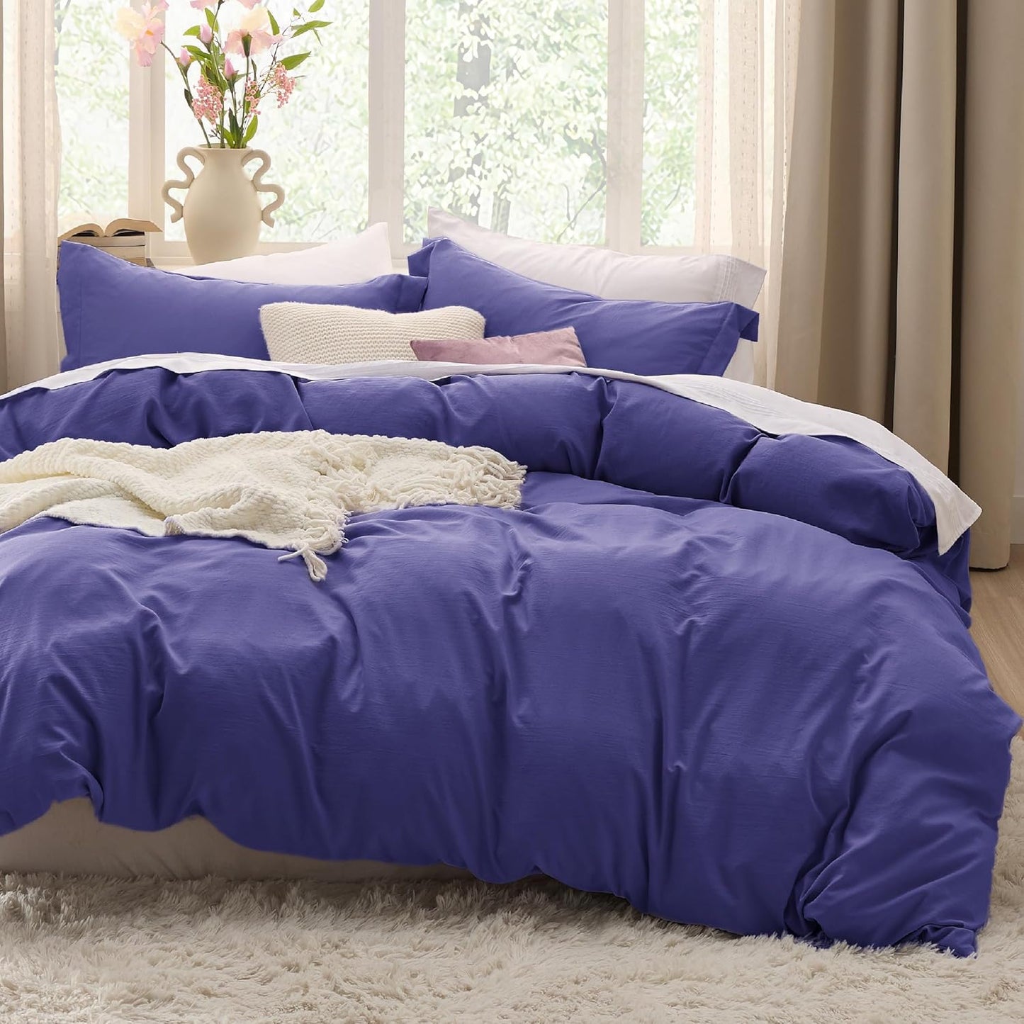 Oversized King Duvet Cover Set - Extra Soft Bedding Essentials