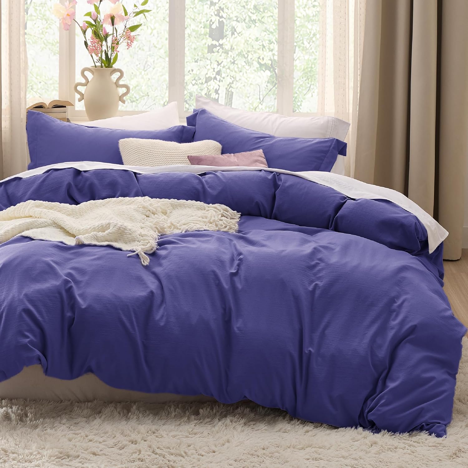 Oversized King Duvet Cover Set - Extra Soft Bedding Essentials