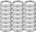 120 Pcs Wide Mouth Mason Jar Canning Rings - Durable Rustproof