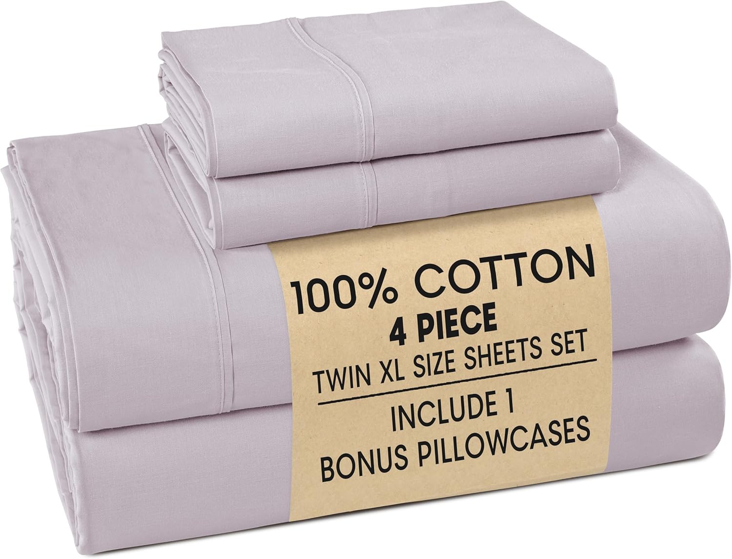 Casa Platino 100% Cotton Twin XL Sheets Set for Cozy Comfort