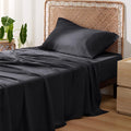 Bedsure Twin Sheets Set Cooling Rayon from Bamboo - Silky Soft Twin