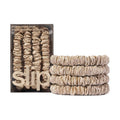 slip Silk Skinny Scrunchies Blonde - 4-Piece Mulberry Silk Set