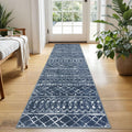 KUTA Boho Kitchen Rugs 2x5 ft Non-Slip Vintage Runner Rug