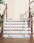 Baby Gate for Stairs 29.7-46 in Adjustable Pressure Mount - Auto Close