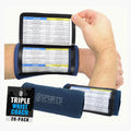 Youth Triple Wrist Coach Wristbands - Pack of 20 Play Bands