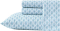 Queen Percale Sheet Set - Crisp Cotton Bedding with Tropical Print