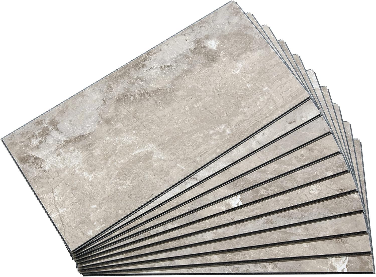 Palisade Interlocking Vinyl Wall Panels in Venetian Marble Style