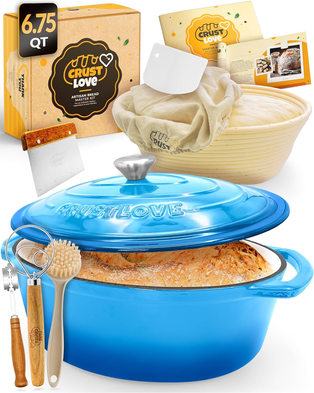 Dutch Oven for Bread Baking - Perfect for Sourdough Lovers