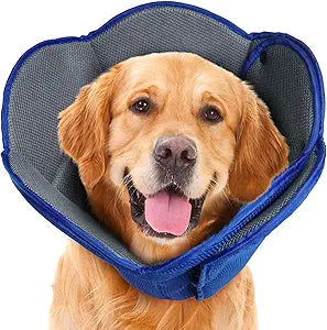 IDOMIK Dog Cone for Dogs After Surgery - Comfy Recovery Collar