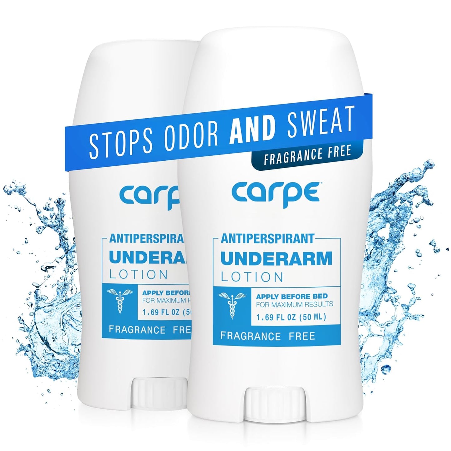 Carpe Underarm Antiperspirant Deodorant for Extreme Sweating