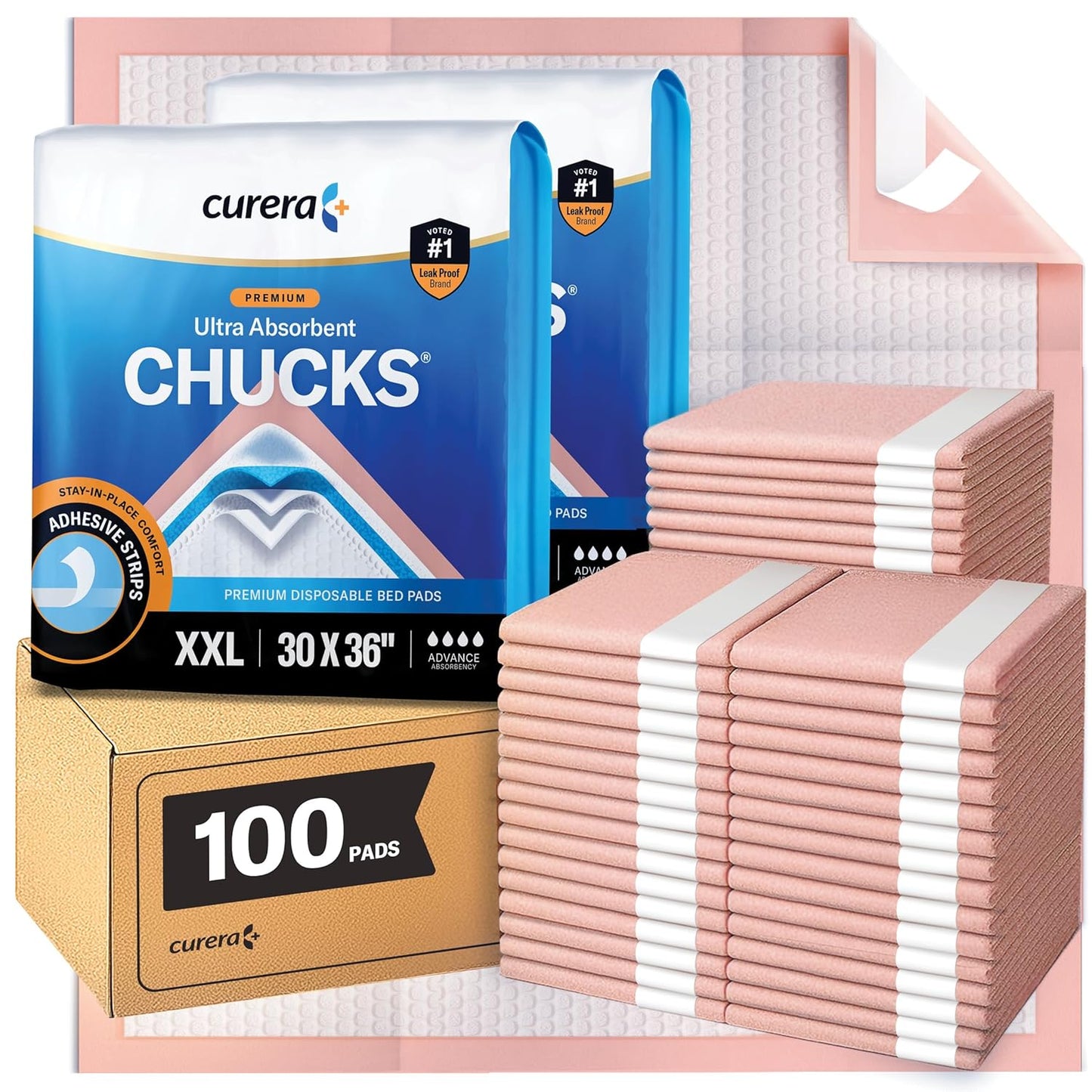 Chucks Premium Disposable Underpads for Ultimate Comfort 30x36