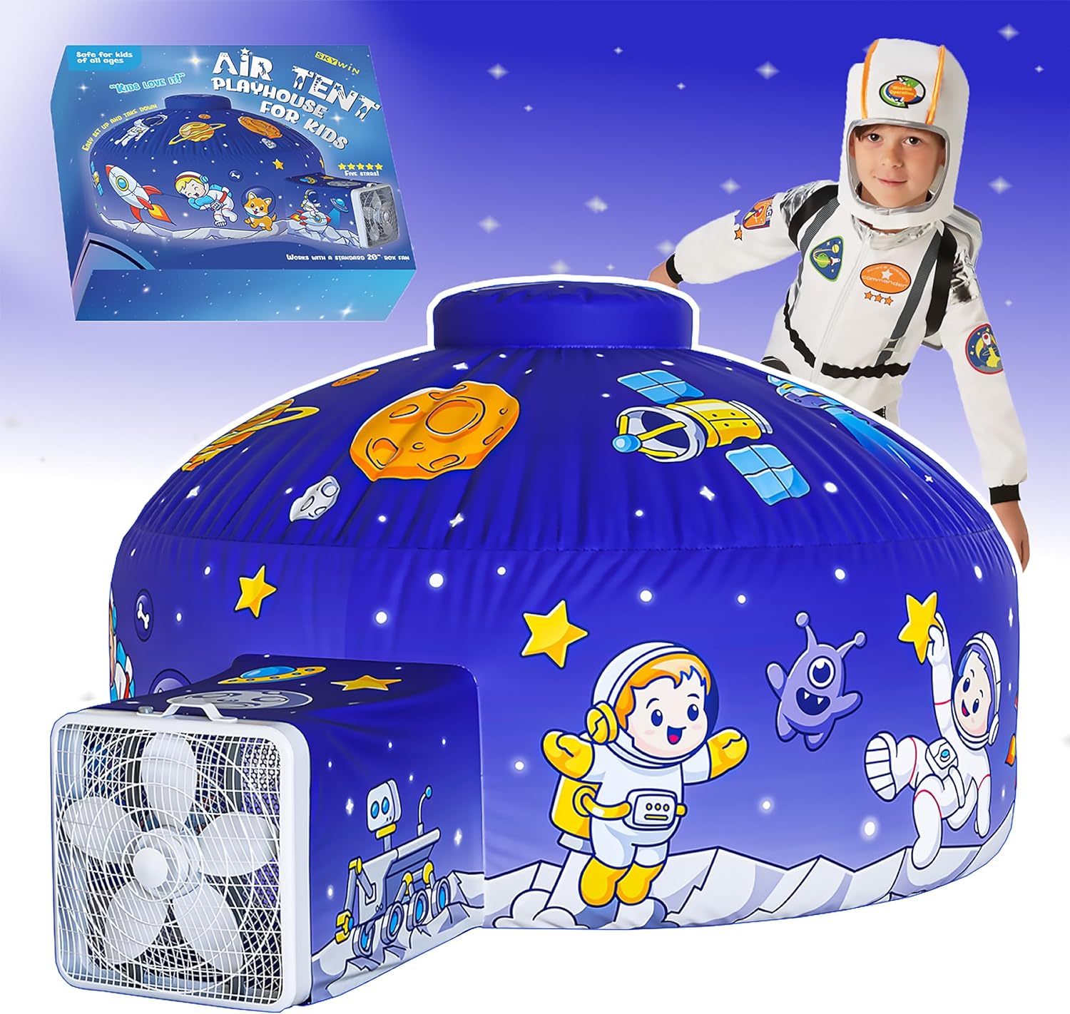 Skywin Inflatable Space Tent: Instant Set Up!