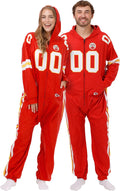 FOCO NFL Team Logo Gameday Ready Lounge Onesie - Cozy Fanwear
