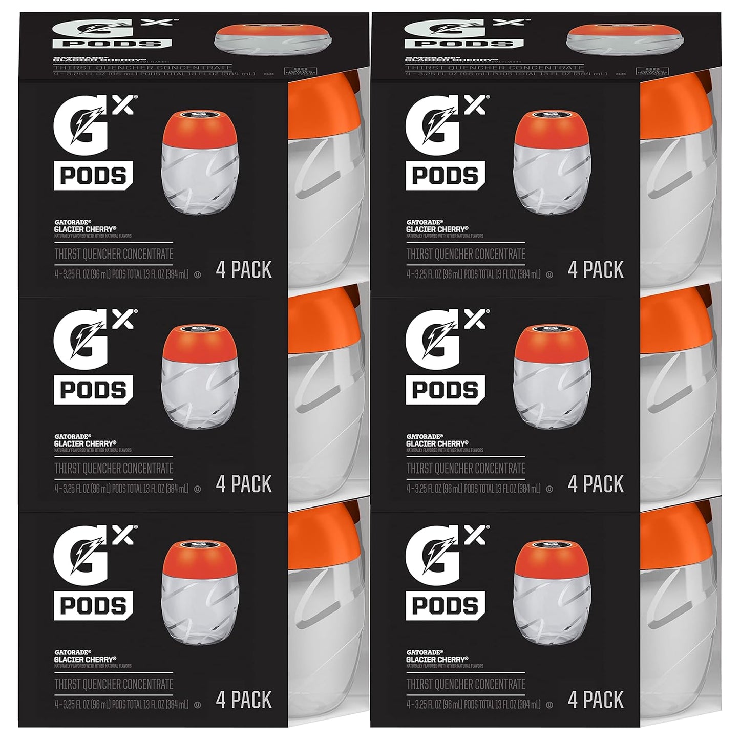 Gatorade Gx Hydration System with Non-Slip Squeeze Bottles